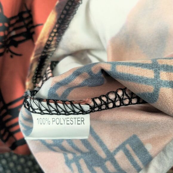 Rose Gal Christmas Cat Dress 1X 16 Black Kittens Holiday Party Sexy Off Shoulder - Picture 14 of 14